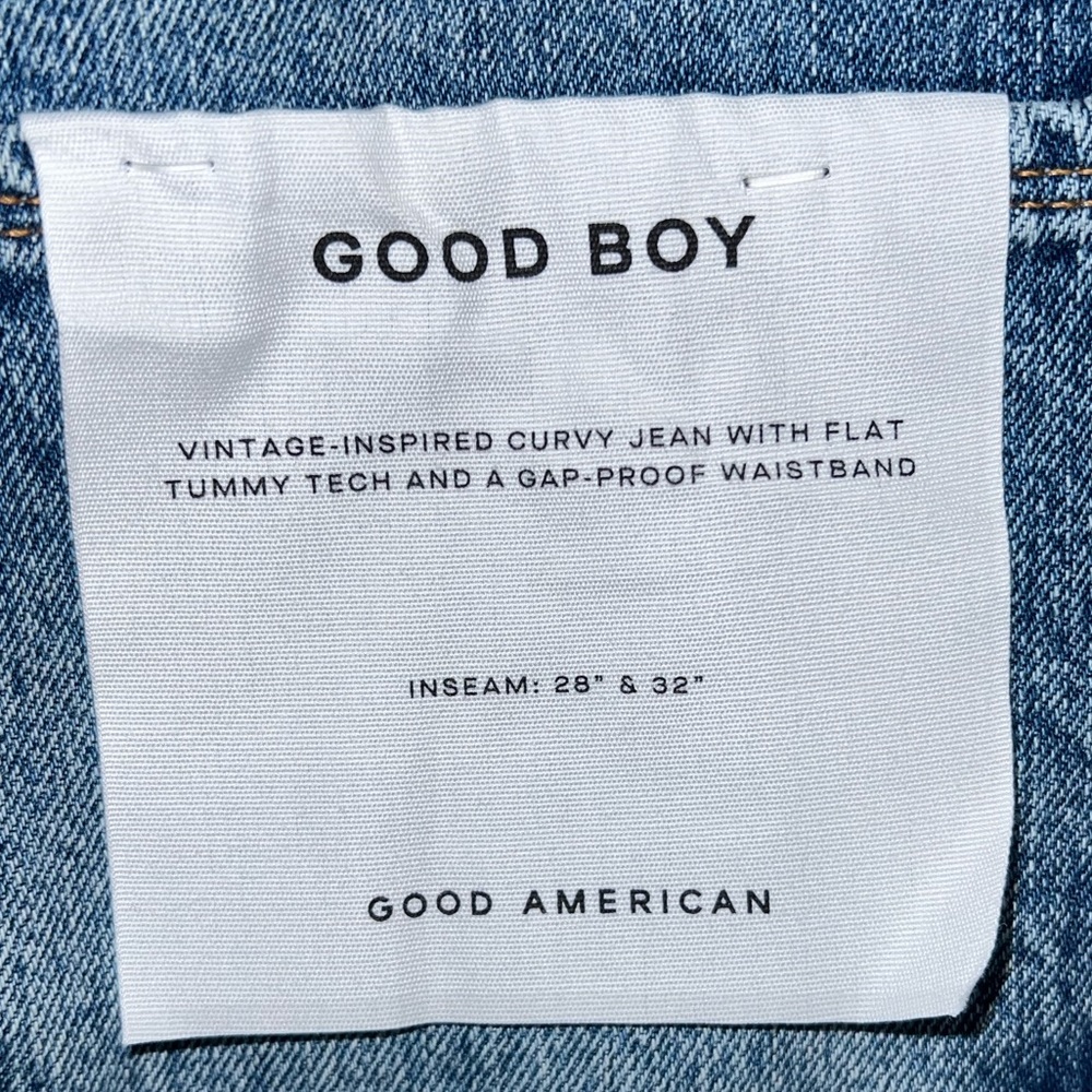 Good American Good Boy Ripped Jeans - Picture 5 of 5